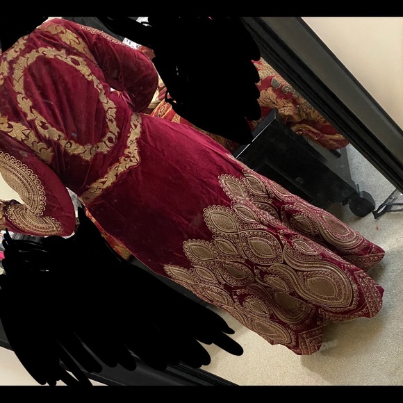 Pakistani dress/Indian Anarkali Suit/ Gown - Picture 6 of 8